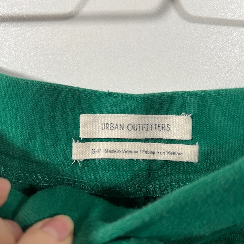 Urban Outfitters UO Isabella High-waisted Flare Pant In Green Size Small - Picture 8 of 11